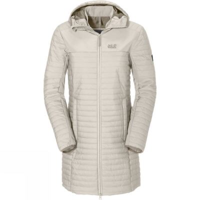 Chaquetas Jack Wolfskin Clarenville Mujer Beige - Chile WYL239076